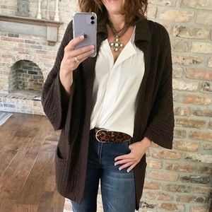 CAbi Repose cape sweater 🌟S🌟